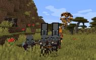 A group of pillagers (Image via Minecraft)